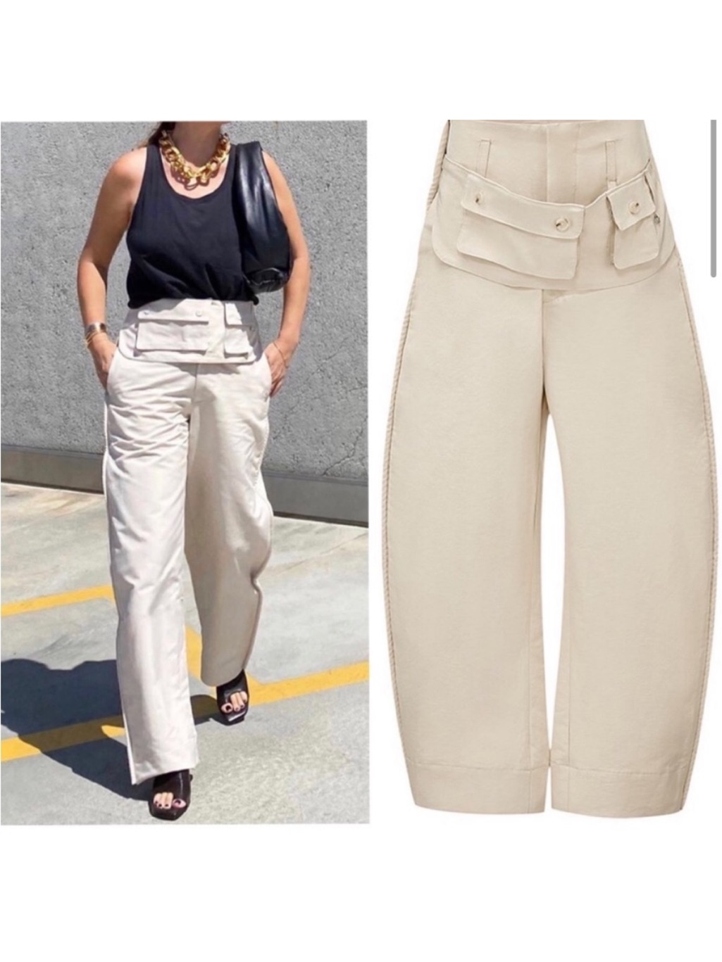 Simonett Radea Beige Pant S